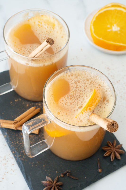 Glühender Apfelwein